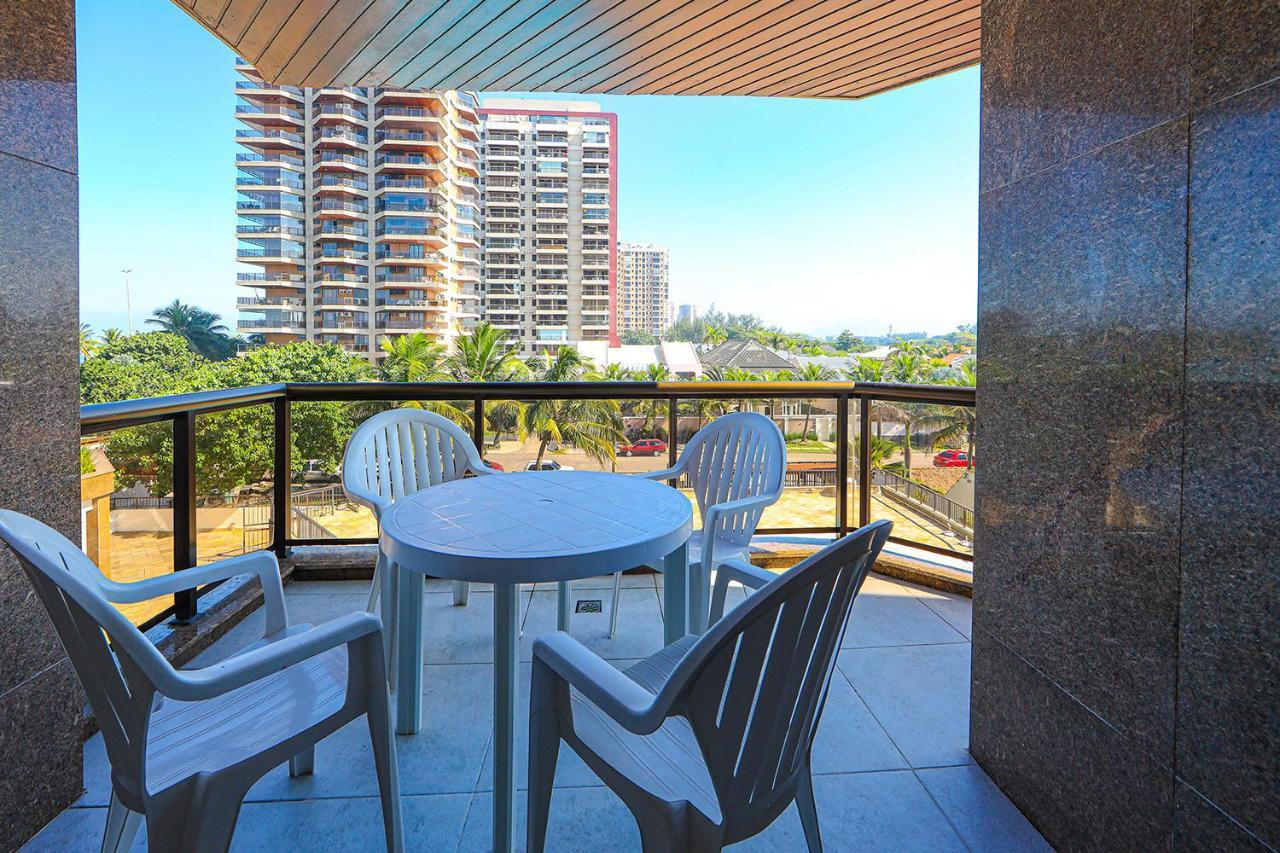Apartamento Acolhedor Flat A Beira-Mar Na Barra Da Tijuca Río de Janeiro Exterior foto