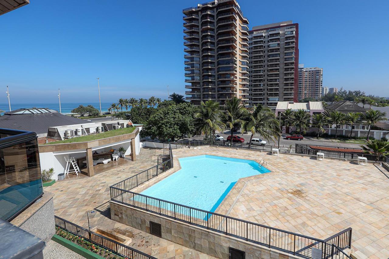Apartamento Acolhedor Flat A Beira-Mar Na Barra Da Tijuca Río de Janeiro Exterior foto